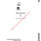 John Deere 111 Disk Parts Manual PC1632 
