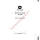 John Deere 300E Loader Parts Manual PC6172 