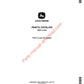 John Deere 300R Loader Parts Manual PC6174