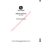John Deere 504 Tractor Parts Manual PC4655 