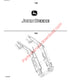 John Deere 600R Loader Parts Manual PC6165 