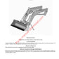 John Deere 843 Loader Parts Manual PC9554 