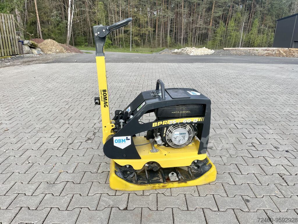 PDF Bomag BPR 35/60 D/H Vibratory Plate (Reversible) Parts Manual SN 101692571001 - 101692572469