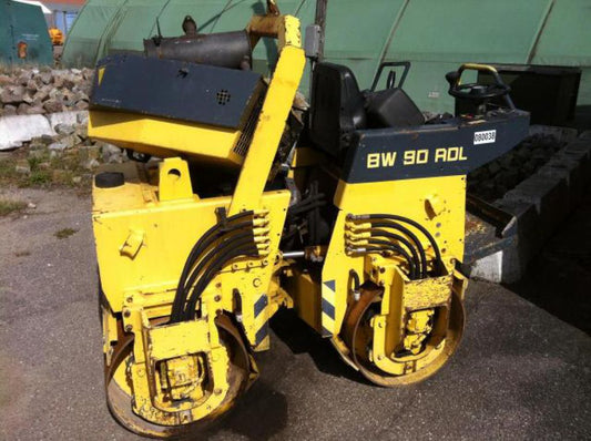 PDF Bomag BW 90 ADL Tandem Vibratory Roller Parts Manual SN 101460210101 - 101460210228