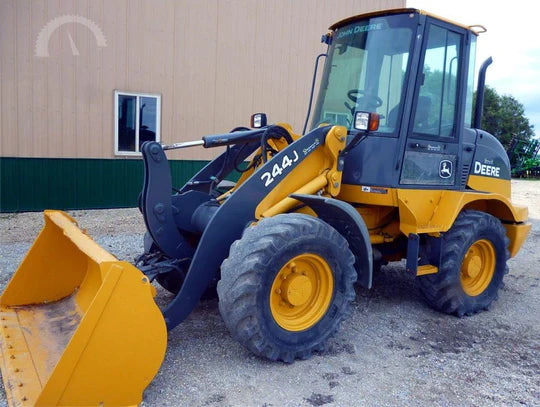 PDF John Deere 244J (SN.-23289) 304J (SN.-23371) Compact Loader Service Manual TM2207