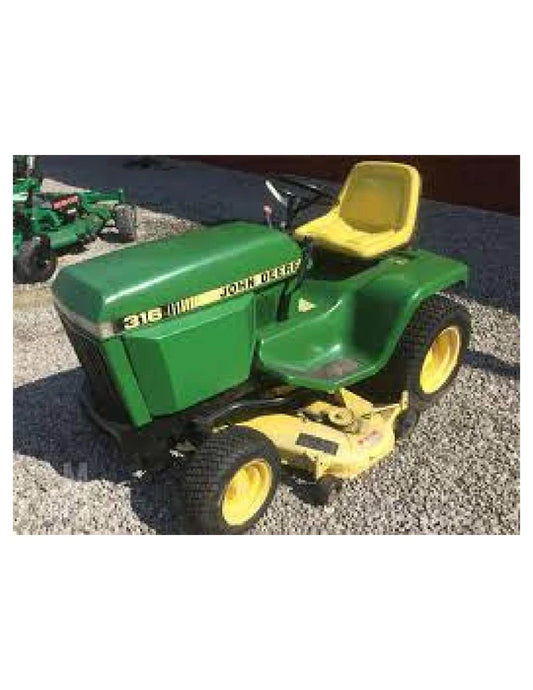 PDF John Deere 316 318 420 Lawn Tractor Service Manual TM1590