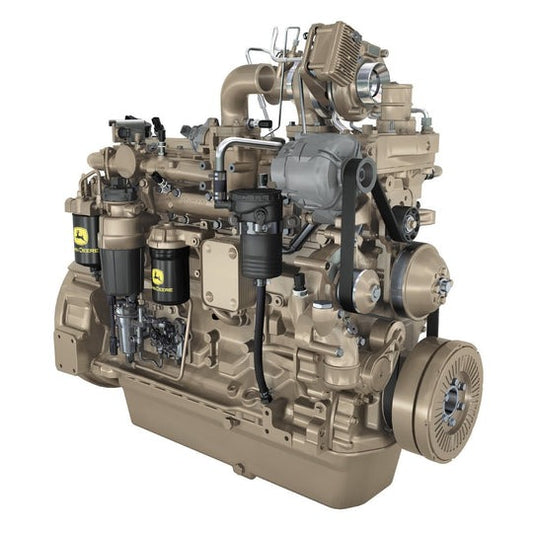 PDF John Deere 6068 Powertech 6.8 L Oem Below 130kw(174 Hp) Engine Repair Service Manual CTM104619