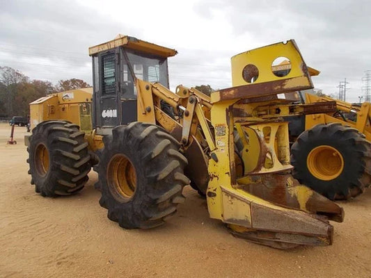 PDF John Deere 643H and 843H Wheeled Feller Buncher Service Manual TM1845