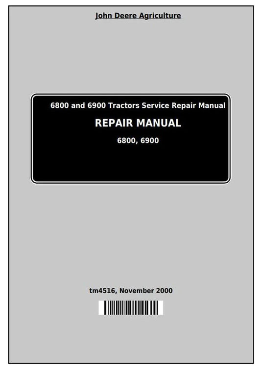 PDF John Deere 6800 and 6900 Tractor Service Manual TM4516