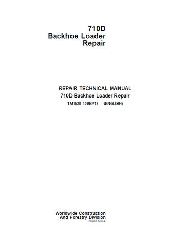 PDF John Deere 710D Backhoe Loader Service Manual TM1538 – parts-manual ...