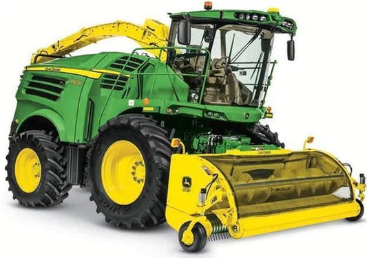 PDF John Deere 8100, 8200, 8300, 8400, 8500, 8600, 8700, 8800 Forage Harvester Diagnostic and Test Service Manual TM407019