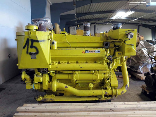 CAT CATERPILLAR D348 MARINE ENGINE PARTS CATALOG MANUAL S/N 38J00193-UP