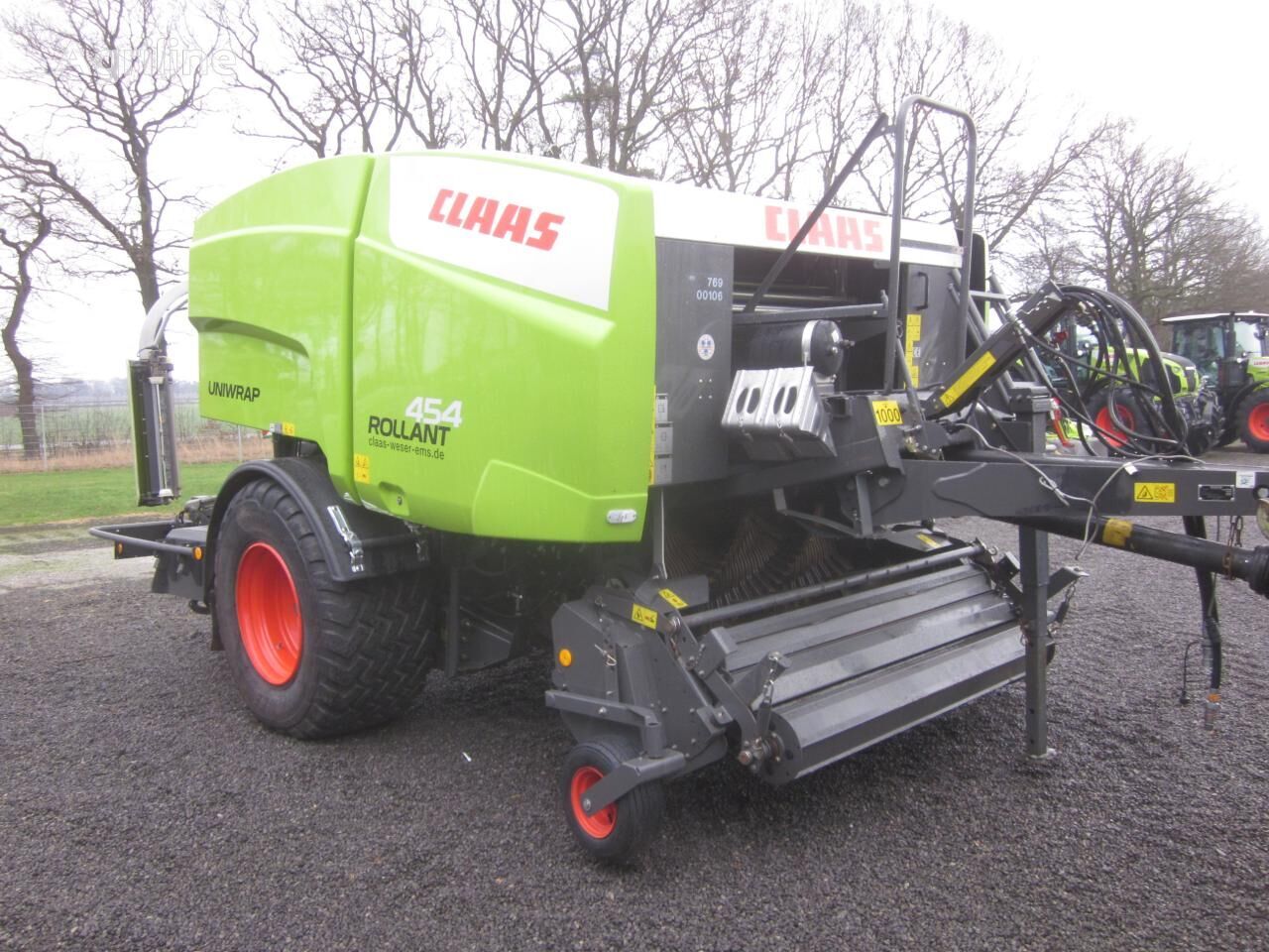 Claas 454 Uniwrap Rollant Baler Parts Manual Instant Download