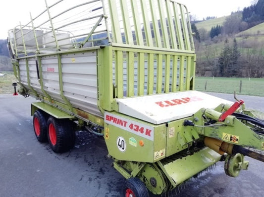 Claas 434 - 324 K Self Loading Wagon Sprint Parts Manual Instant Download
