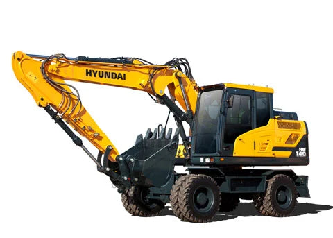 Hyundai Hw140 Wheel Excavator Parts Manual