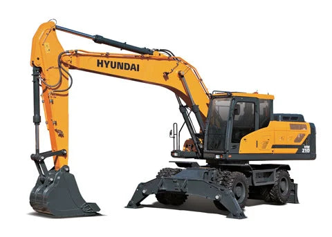 Hyundai Hw210 Wheel Excavator Parts Manual