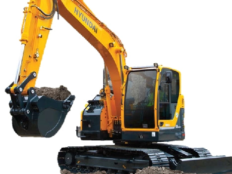 Hyundai R125lcr-9a Crawler Excavator Parts Manual