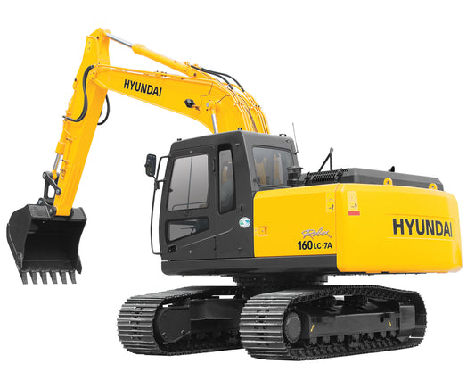 Hyundai R160lc-7a Crawler Excavator Parts Manual