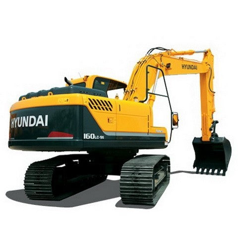 Hyundai R160lc-9s Crawler Excavator Parts Manual