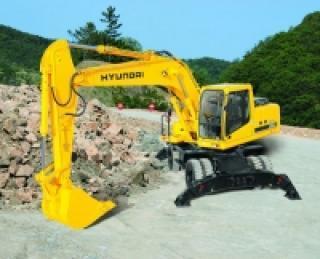 Hyundai R200W-3 Wheel Excavator Parts Manual