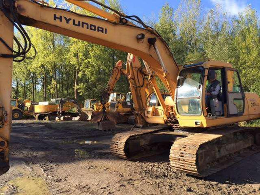 HYUNDAI R210LC-3 LL FORESTRY MACHINE PARTS MANUAL INSTANT DOWNLOAD