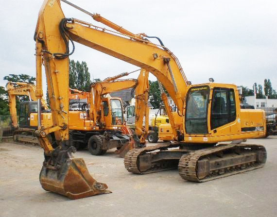 Hyundai R210lc-7h (#9001-)Crawler Excavator Parts Manual