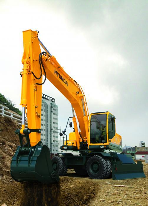 Hyundai R210W-9A Wheel Excavator Parts Manual