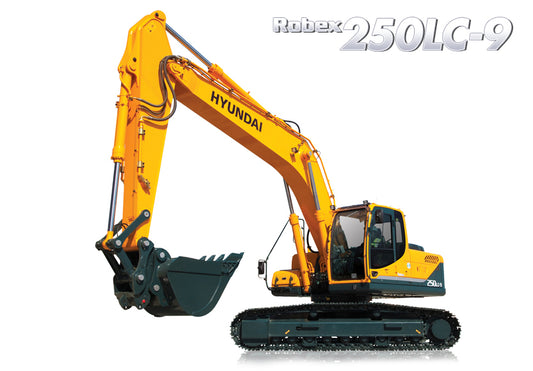 Hyundai R250lc-9 Crawler Excavator Parts Manual