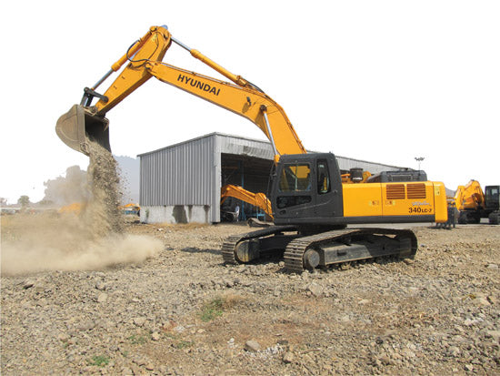 Hyundai R340lc-7 (India) Crawler Excavator Parts Manual