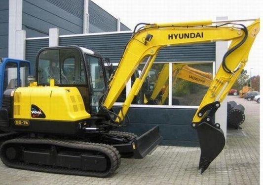 Hyundai R55-7a Crawler Excavator Parts Manual