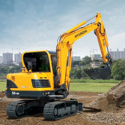 Hyundai R55-9A Crawler Excavator Parts Manual