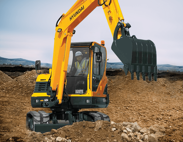 Hyundai R55-9 Crawler Excavator