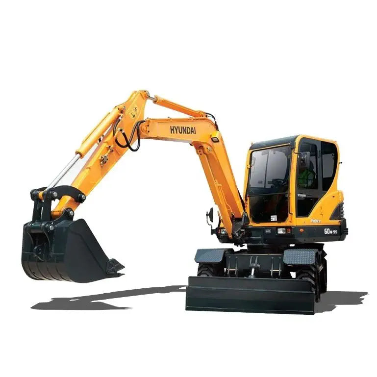 Hyundai R60w-9s Wheel Excavator Parts Manual