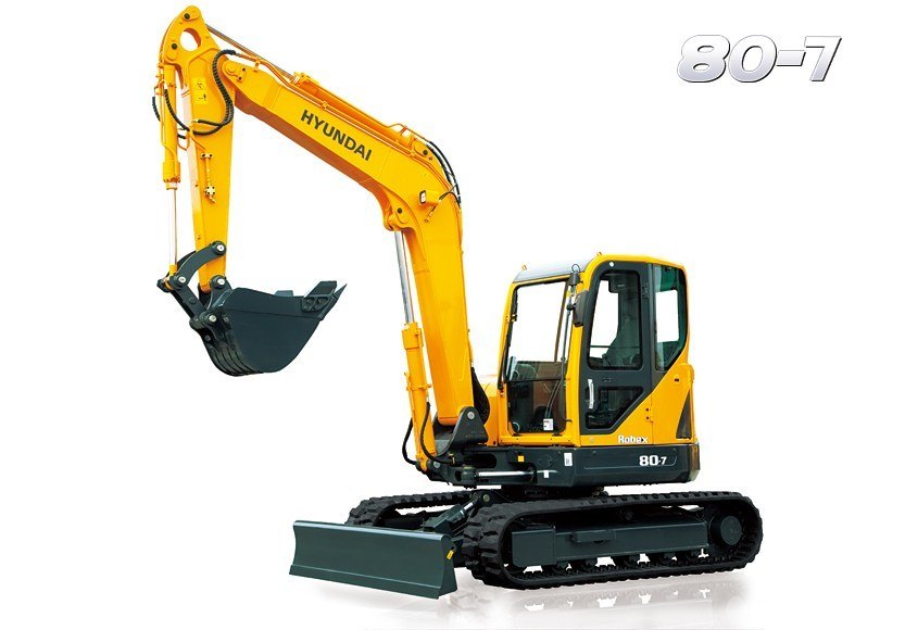 Hyundai R80-7 Crawler Excavator Parts Manual Instant Download