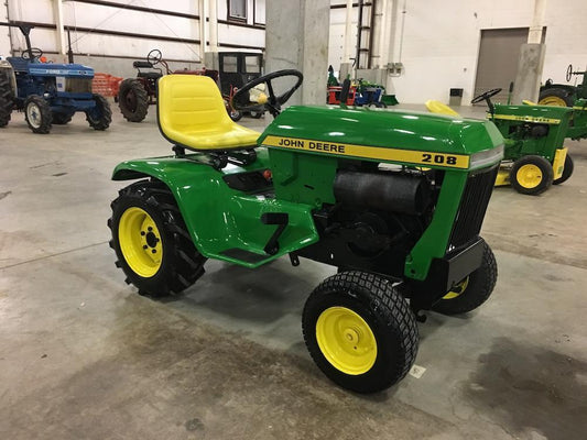 JOHN DEERE 208 LAWN AND GARDEN TRACTOR PARTS MANUAL PC1617 INSTANT DOWNLOAD