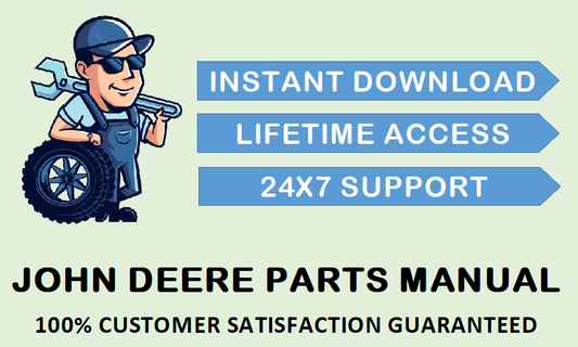 John Deere 1015 Planter Parts Manual PC6133 Instant Download