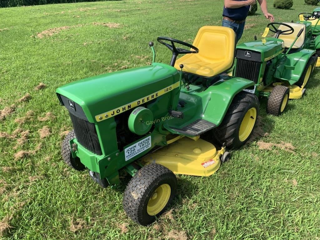 John Deere 120 Lawn and garden Tractor Parts Manual PC1200 Instant Download