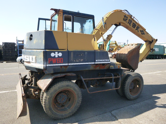 KOMATSU HYDRAULIC EXCAVATOR PW60-3 (JPN) PARTS MANUAL INSTANT DOWNLOAD 2001-UP