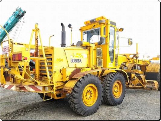 KOMATSU MOTOR GRADER GD605A-5S (JPN) PARTS MANUAL INSTANT DOWNLOAD SN 4001-UP