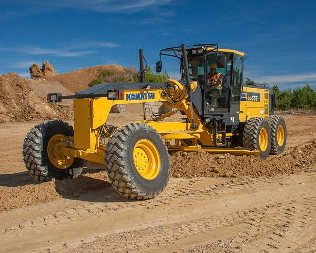 KOMATSU MOTOR GRADER GD655-6 (JPN) PARTS MANUAL INSTANT DOWNLOAD SN 60001-UP