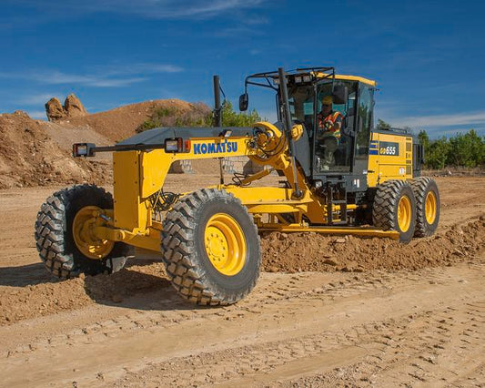 KOMATSU MOTOR GRADER GD655-6 (JPN) PARTS MANUAL INSTANT DOWNLOAD SN 60001-UP
