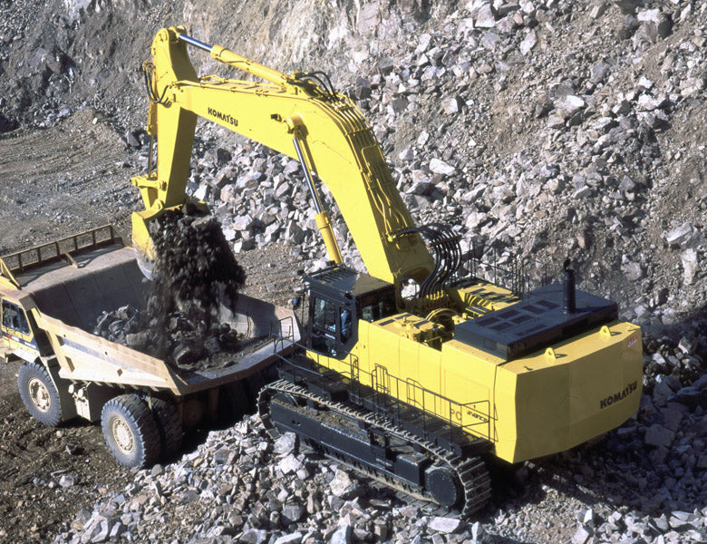 KOMATSU PC1100-6 HYDRAULIC EXCAVATOR PARTS MANUAL INSTANT DOWNLOAD SN 10001-UP