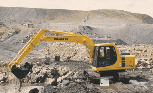 KOMATSU PC130-6 CRAWLER EXCAVATOR PARTS MANUAL INSTANT DOWNLOAD SN 45001-UP