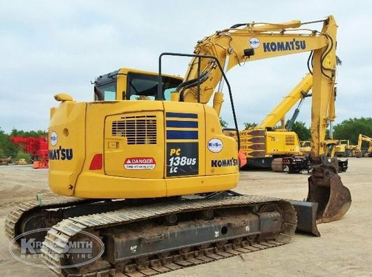 KOMATSU PC138US LC-10 HYDRAULIC EXCVATOR PARTS MANUAL INSTANT DOWNLOAD SN 40001-UP