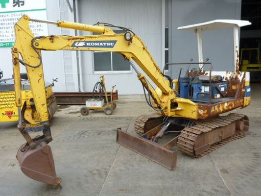 KOMATSU PC15T-2 CRAWLER EXCAVATOR PARTS MANUAL INSTANT DOWNLOAD SN 2001-UP