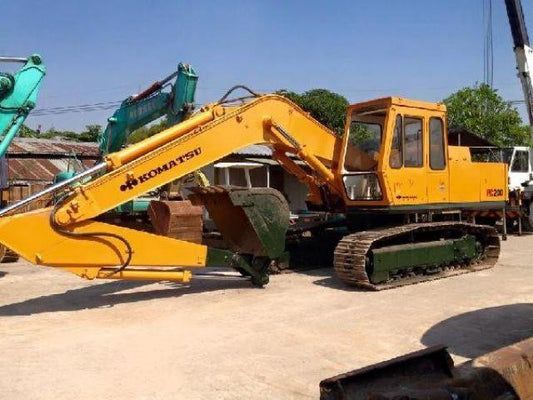 Komatsu Pc200-2 Hydraulic Excvator Parts Manual Instant Download Sn 15001-up