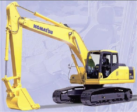 KOMATSU PC210LC-6 CRAWLER EXCAVATOR PARTS MANUAL INSTANT DOWNLOAD SN 30001-UP