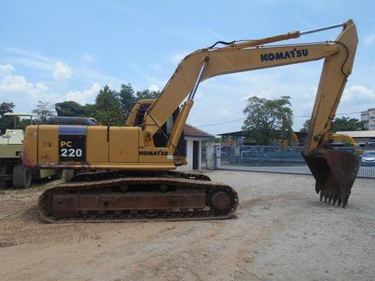 KOMATSU PC220LC-2 HYDRAULIC EXCVATOR PARTS MANUAL INSTANT DOWNLOAD SN 11001-UP