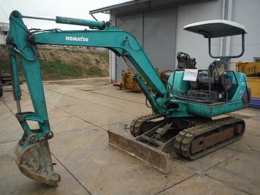 KOMATSU PC25-1 CRAWLER EXCAVATOR PARTS MANUAL INSTANT DOWNLOAD SN 1001-UP