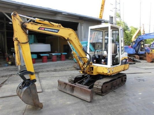 Komatsu Pc30-6 Crawler Excavator Parts Manual Instant Download Sn 10001-up